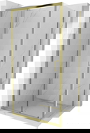 Mexen Apia kabina prysznicowa rozsuwana 95 x 80 cm, transparent, złota - 840-095-080-50-00