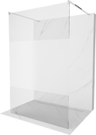 Mexen Kioto ścianka prysznicowa wolnostojąca 110 x 200 cm, transparent/szron 8 mm, chrom - 800-110-002-01-35