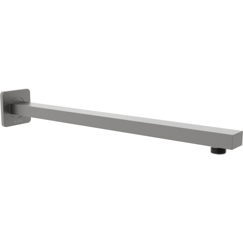 Mexen ramię prysznicowe ścienne 40 cm, gun gray szczotkowany - 79112-66