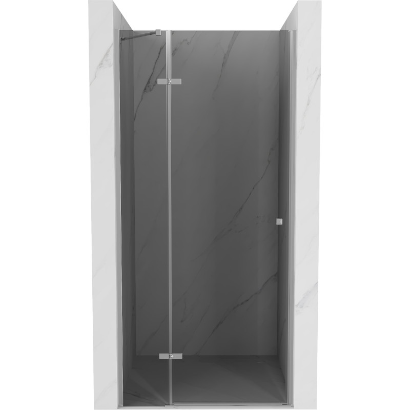 Mexen Roma drzwi prysznicowe uchylne 90 cm, grafit, chrom - 854-090-000-01-40