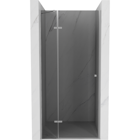 Mexen Roma drzwi prysznicowe uchylne 100 cm, grafit, chrom - 854-100-000-01-40