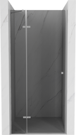 Mexen Roma drzwi prysznicowe uchylne 120 cm, grafit, chrom - 854-120-000-01-40