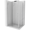 Mexen Apia kabina prysznicowa rozsuwana 95 x 80 cm, transparent, chrom - 840-095-080-01-00