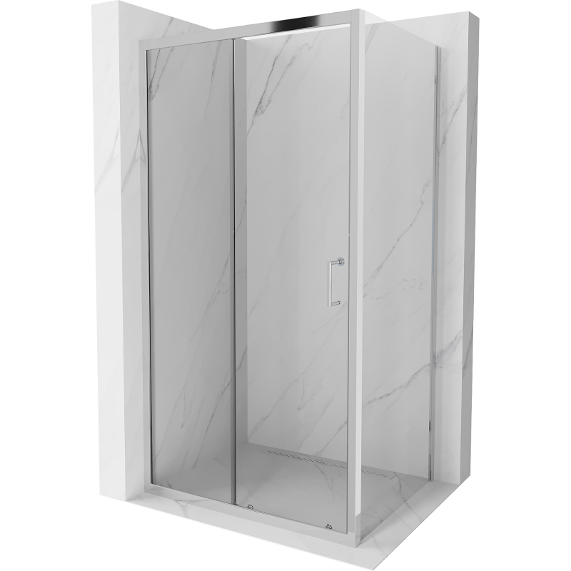 Mexen Apia kabina prysznicowa rozsuwana 105 x 90 cm, transparent, chrom - 840-105-090-01-00