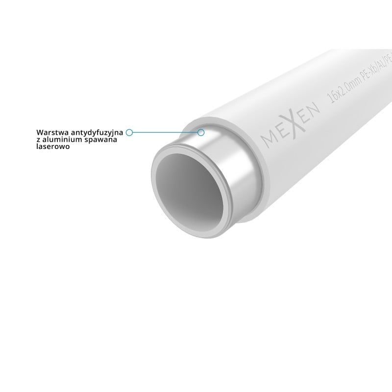 Mexen AL-L rura PE-Xb/AL/PE-Xb 32 x 3 mm, 50 mb - W97100-2632-50