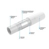 Mexen AL-L rura PE-Xb/AL/PE 16 x 2 mm, 100 mb - W97101-1216-100