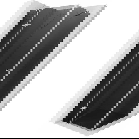 Mexen Roma kabina prysznicowa uchylna 70 x 70 cm, grafit, chrom - 854-070-070-01-40