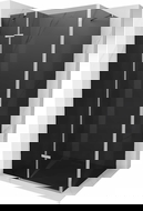 Mexen Roma kabina prysznicowa uchylna 120 x 100 cm, grafit, chrom - 854-120-100-01-40