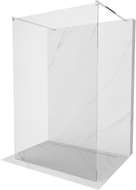 Mexen Kioto ścianka prysznicowa wolnostojąca 130 x 200 cm, transparent 8 mm, chrom - 800-130-002-01-00