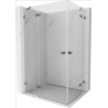 Mexen Lunar Duo kabina prysznicowa uchylna lewa 120 x 110 cm, transparent, gun metal - 834-120L-110P-95-00