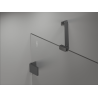Mexen Lunar Duo kabina prysznicowa uchylna lewa 120 x 110 cm, transparent, gun metal - 834-120L-110P-95-00