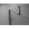 Mexen Lunar Duo kabina prysznicowa uchylna lewa 120 x 110 cm, transparent, gun metal - 834-120L-110P-95-00