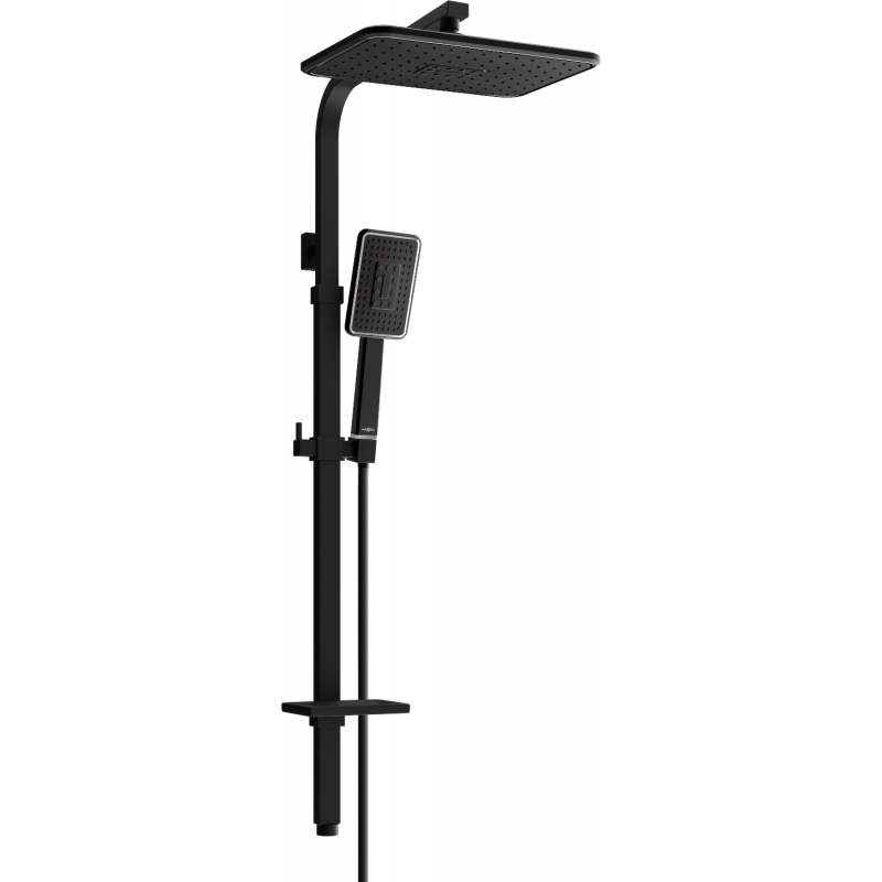 Mexen Q54 kolumna prysznicowa, czarna/chrom - 798545495-71