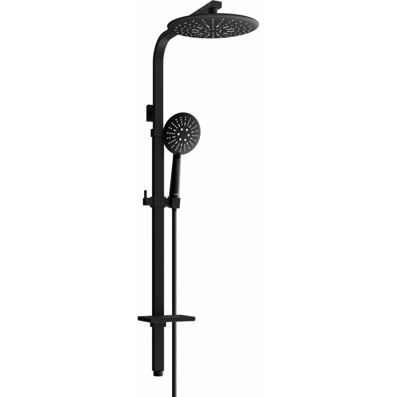 Mexen Q67 kolumna prysznicowa, czarna - 798676795-70