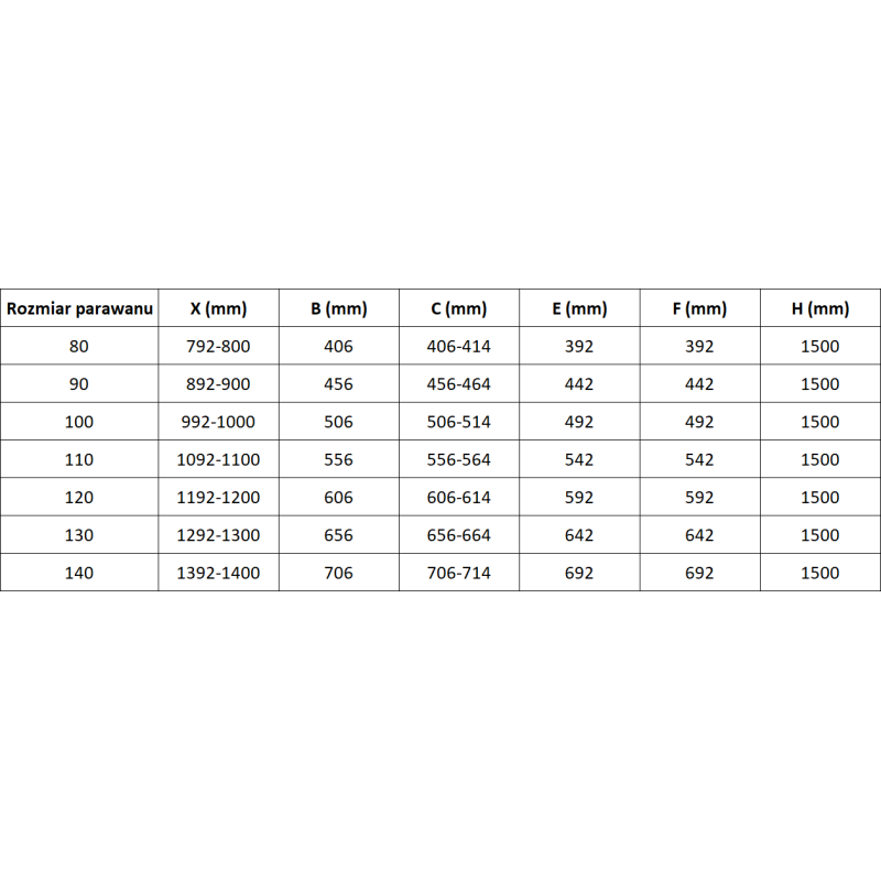 Mexen Lunar parawan nawannowy 2-skrzydłowy lewy 130 x 150 cm, transparent, miedź szczotkowana - 897-130-100-65-00-L