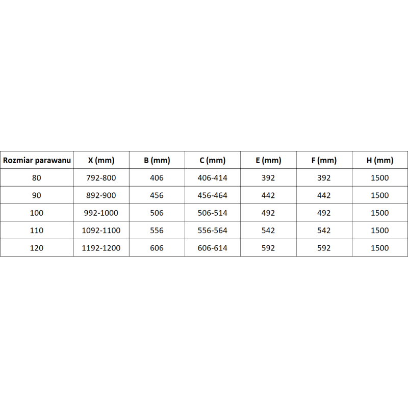 Mexen Lunar L parawan nawannowy 2-skrzydłowy lewy 90 x 150 cm, transparent, chrom - 897L-090-100-01-00-L