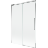 Mexen Rox parawan nawannowy 2-skrzydłowy rozsuwany 120 x 150 cm, transparent, chrom - 8C9-120-001-01-00