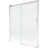 Mexen Rox parawan nawannowy 2-skrzydłowy rozsuwany 140 x 150 cm, transparent, chrom - 8C9-140-001-01-00