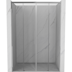 Mexen Rox drzwi prysznicowe rozsuwane 150 cm, transparent, chrom - 8C2-150-002-01-00