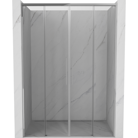 Mexen Rox drzwi prysznicowe rozsuwane 160 cm, transparent, chrom - 8C2-160-002-01-00