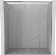 Mexen Rox Duo drzwi prysznicowe rozsuwane 170 cm, transparent, chrom - 8C2-170-002-01-00