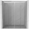 Mexen Rox Duo drzwi prysznicowe rozsuwane 180 cm, transparent, chrom - 8C2-180-002-01-00