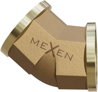 Mexen BRASS kolano 45° mosiężne 1 GW x 1 GW - W97424-1010