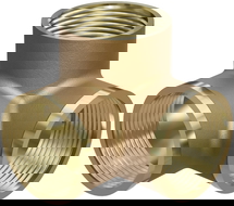 Mexen BRASS trójnik mosiężny 3D 1/2 GW x 1/2 GW x 1/2 GW - W97425-121212