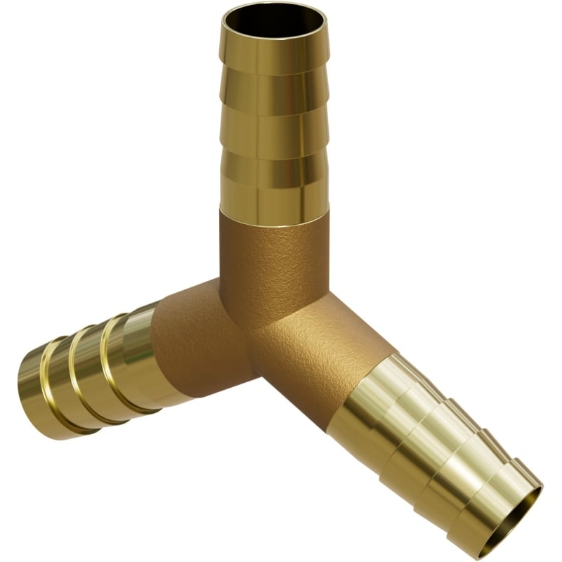 Mexen BRASS trójnik do węża Y mosiężny 10 x 10 x 10 mm - W97429-101010