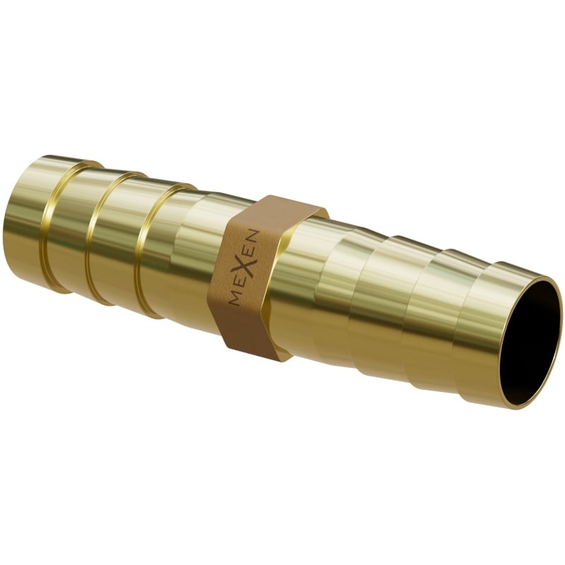Mexen BRASS złączka dwójnik do węża mosiężny 8 x 8 mm - W97430-0808
