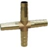 Mexen BRASS czwórnik do węża X mosiężny 10 x 10 x 10 x 10 mm - W97432-10101010