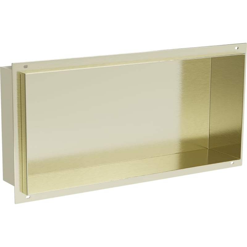 Mexen X-Wall-NR półka wnękowa bez kołnierza 45 x 20 cm, złota szczotkowana - 1951452010