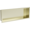 Mexen X-Wall-R półka wnękowa z kołnierzem 60 x 20 cm, złota szczotkowana - 1950602010
