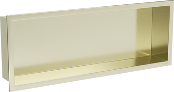 Mexen X-Wall-R półka wnękowa z kołnierzem 60 x 20 cm, złota szczotkowana - 1950602010