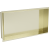 Mexen X-Wall-NR półka wnękowa bez kołnierza 60 x 30 cm, złota szczotkowana - 1951603010