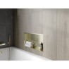 Mexen X-Wall-R półka wnękowa z kołnierzem 60 x 30 cm, złota szczotkowana - 1950603010
