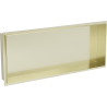 Mexen X-Wall-NR półka wnękowa bez kołnierza 75 x 30 cm, złota szczotkowana - 1951753010