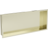 Mexen X-Wall-R półka wnękowa z kołnierzem 75 x 30 cm, złota szczotkowana - 1950753010