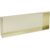 Mexen X-Wall-NR półka wnękowa bez kołnierza 90 x 30 cm, złota szczotkowana - 1951903010