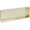 Mexen X-Wall-R półka wnękowa z kołnierzem 90 x 30 cm, złota szczotkowana - 1950903010