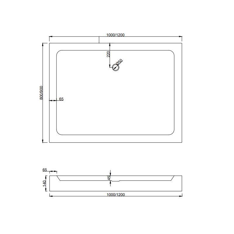 Mexen Apia kabina prysznicowa rozsuwana 120 x 80 cm, transparent, złota + brodzik Rio - 840-120-080-50-00-4510