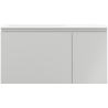 Mexen Orio szafka łazienkowa 90 cm z umywalką Otis lewą, 1S, 1D, szara mat/biała mat - 91A13-09047-3-BBFF62-W18L01