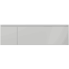 Mexen Orio szafka łazienkowa 160 cm z umywalką Vela prawą, 1S, 1D, szara mat/biała mat - 91A13-16047-3-BBFF62-W23P01