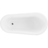 Mexen Retro wanna wolnostojąca 150 x 73 cm, biała, nogi chrom - 53251507300-00