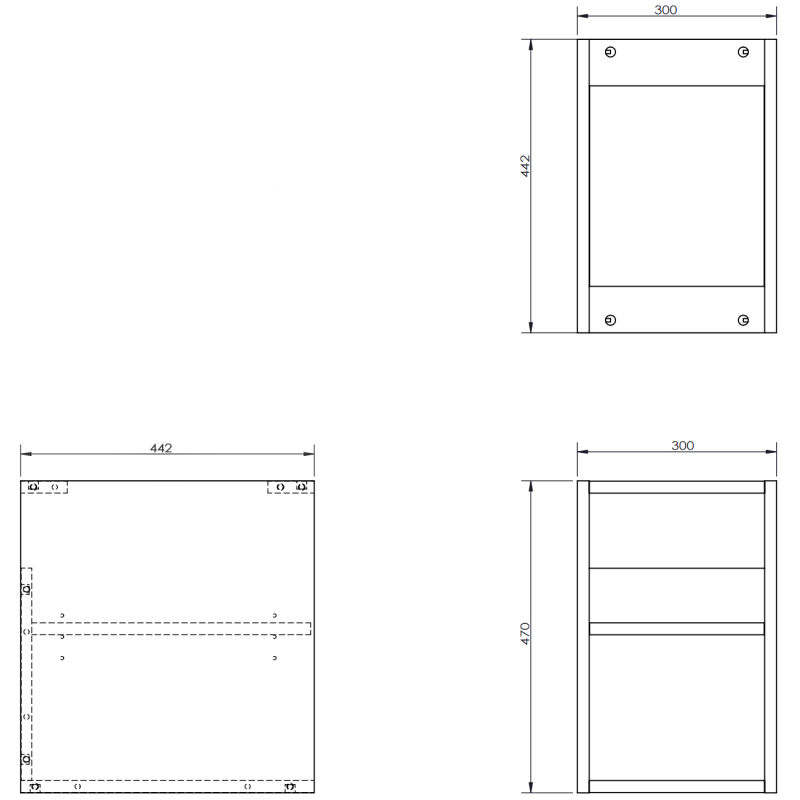 Mexen Rivel szafka łazienkowa 90 cm z umywalką Otis lewą, 2S, 1D, ryflowana, grafit mat/biała mat - 91A23-09047-3-BBFFF66-W18L01