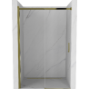 Mexen Omega drzwi prysznicowe rozsuwane 100 cm, transparent, złote - 825-100-000-50-00