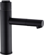 Mexen Diamond bateria umywalkowa, czarna - 71500-70
