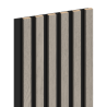 Mexen Lam-B lamele ścienne 275 x 30 cm, płyta HDF 4 mm, fornir techniczny, Dąb Popielaty - S100-275307-3015-005