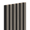 Mexen Lam-B lamele ścienne 275 x 30 cm, płyta HDF 4 mm, fornir techniczny, Dąb Stalowy - S100-275307-3015-006