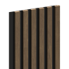 Mexen Lam-B lamele ścienne 275 x 30 cm, płyta HDF 4 mm, fornir techniczny, Orzech Kakaowy - S100-275307-3015-018